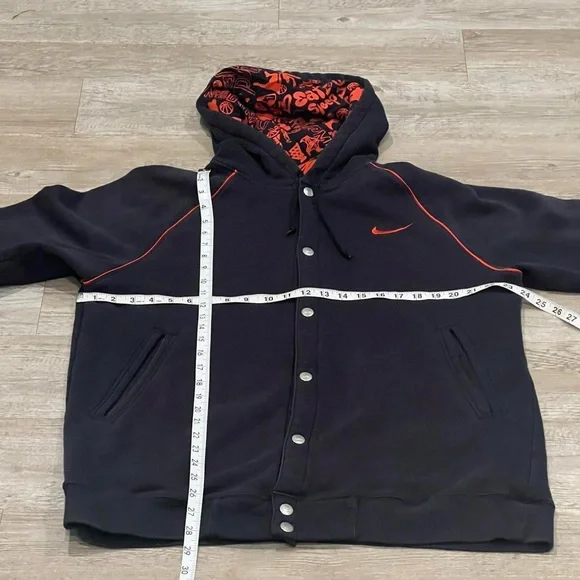 Nike Snap Button jacket Passion for the game hoodie - Picture 5 of 10